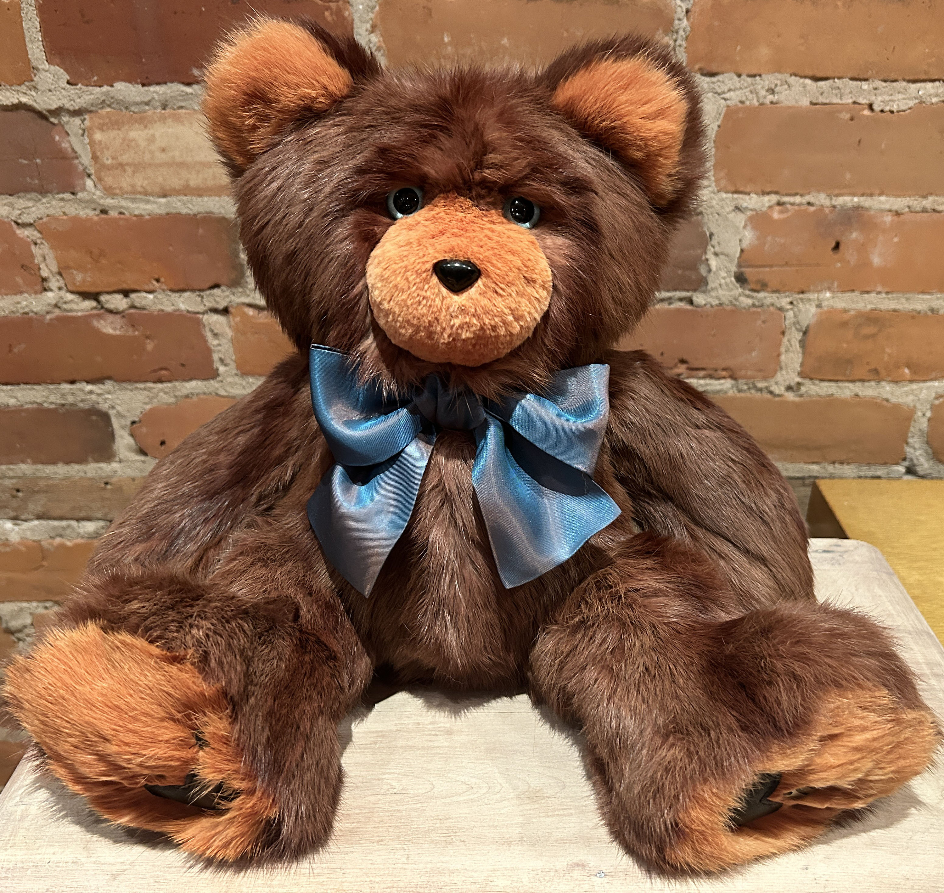 Recycling Vintage Fur Coats Into Teddy Bears Etsy Canada