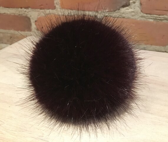 Faux Fur Hat Pom Pom | Etsy 