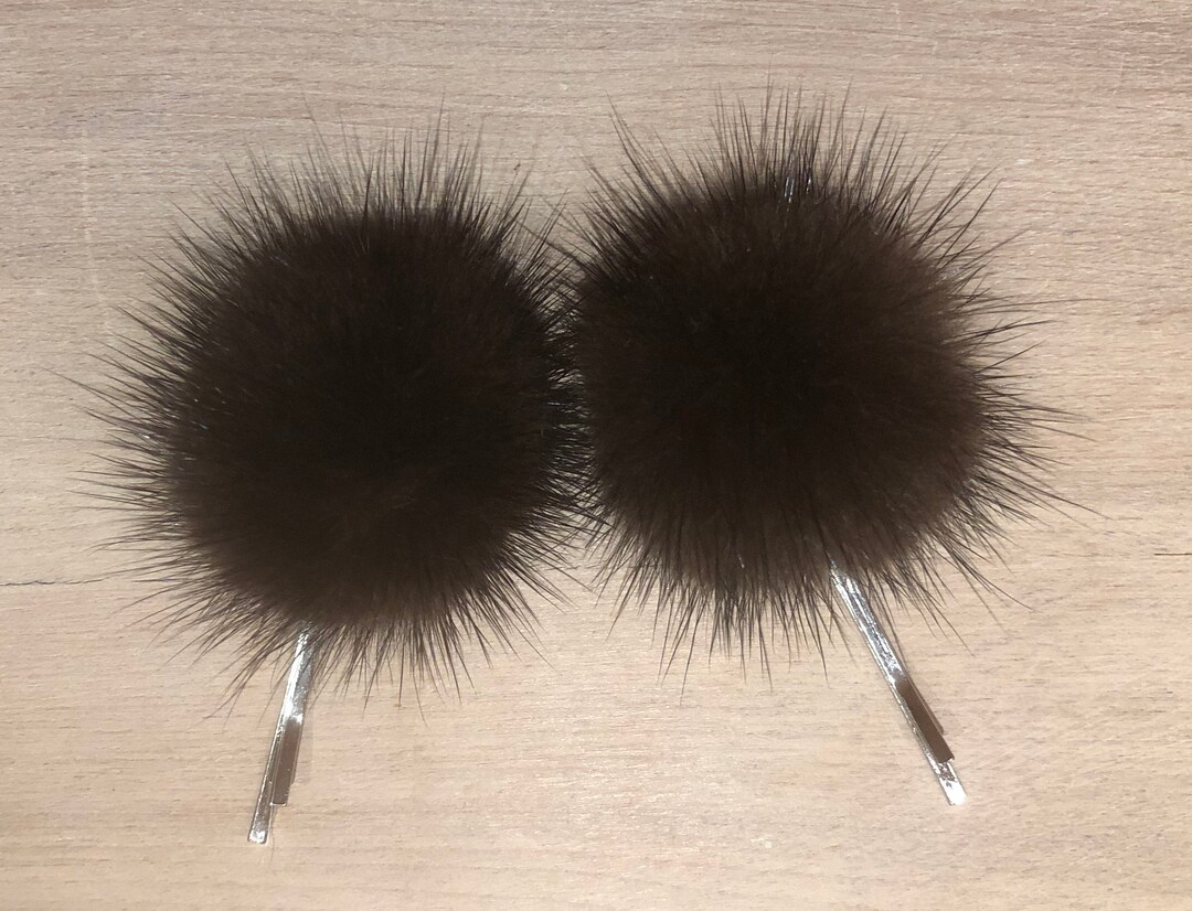 20er Pack Pompon Haarspangen Für Mädchen – Bunte Metallclips, Rutschfest