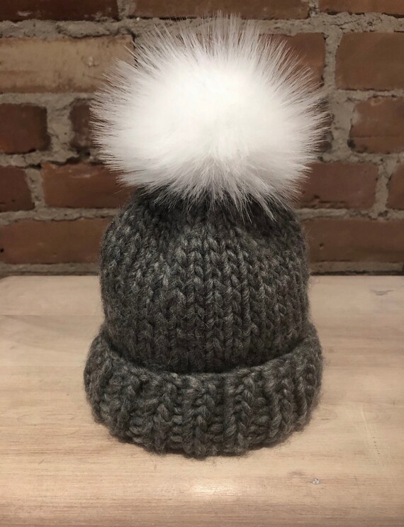 fur ball hat