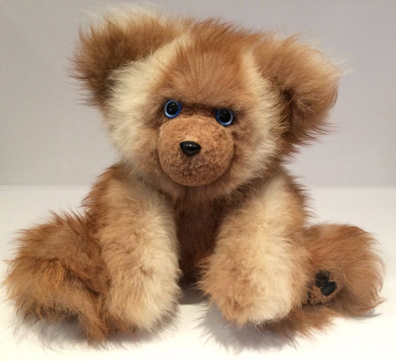 real fur teddy bear