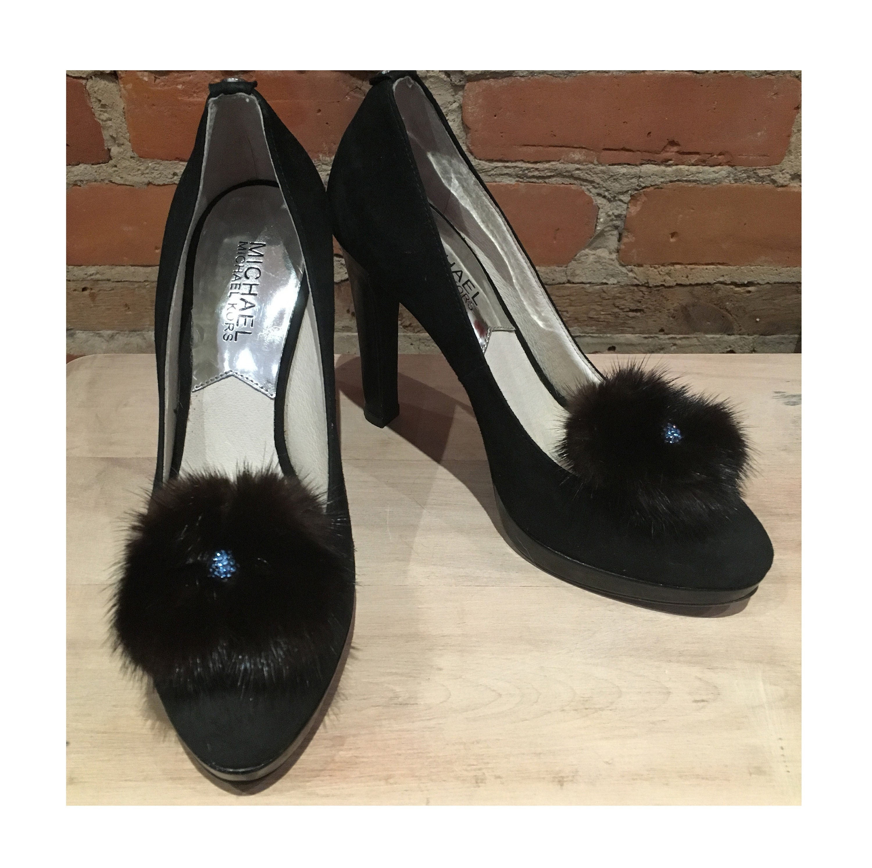 Michael kors best sale pom pom shoes