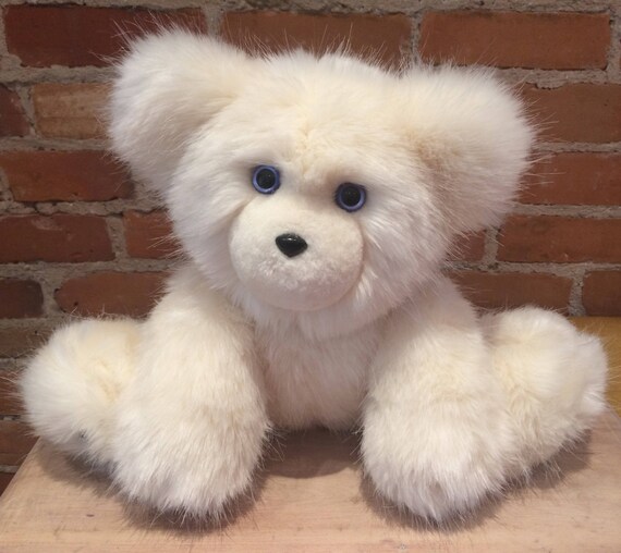 real fur teddy bear