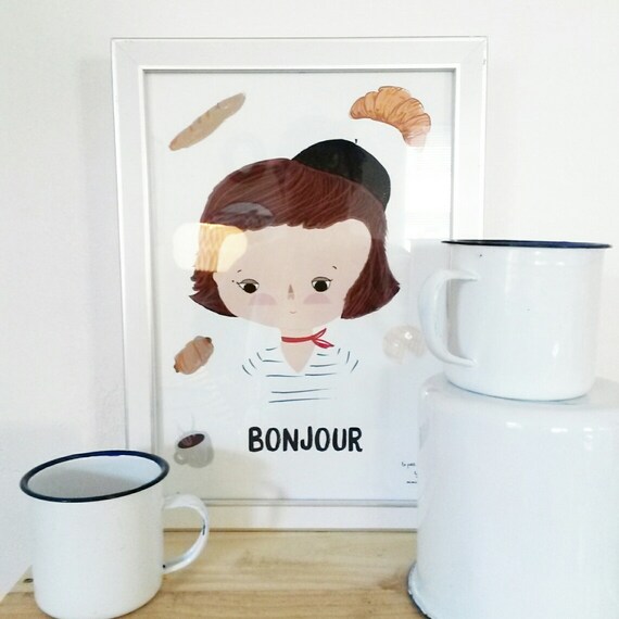 Print Le Petit Dejeuner Etsy Print Le Petit Dejeuner Etsy