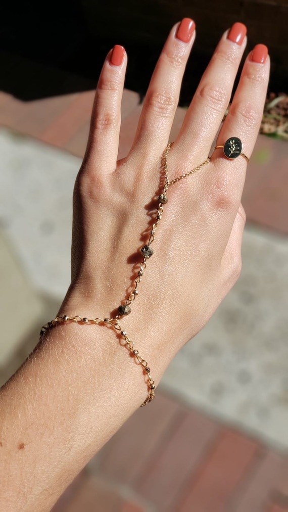 Bracelet connected cheap to ring