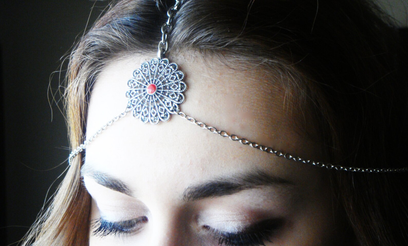 chain link headpiece