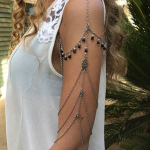 Layla Armlet, Shoulder armor, Shoulder Piece,Unique jewelry