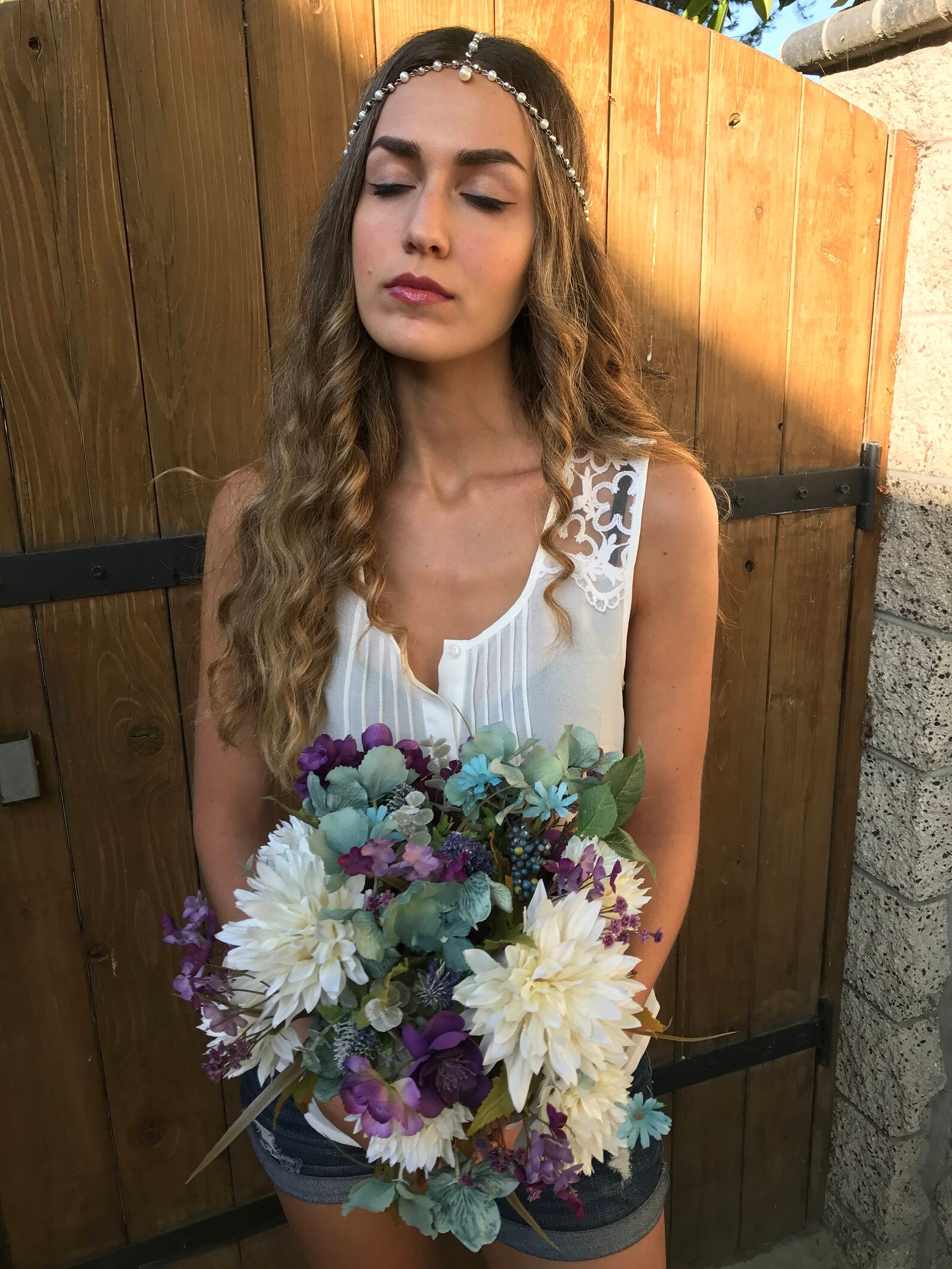 chain link headpiece