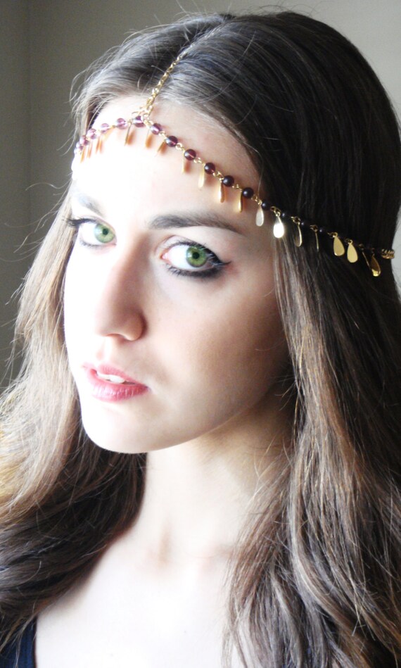 Dalila Head Chain Gold Chain 