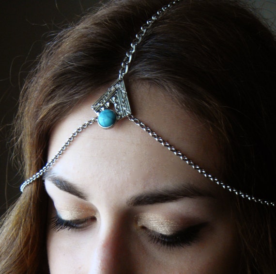 Boho head chain best sale