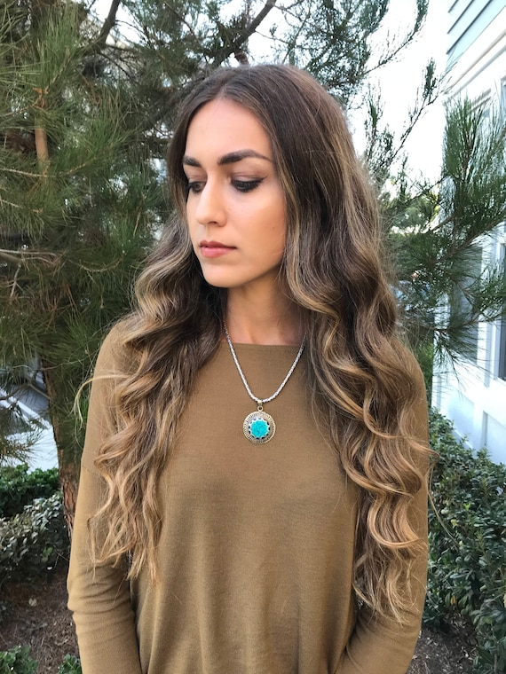 turquoise jewelry outfit