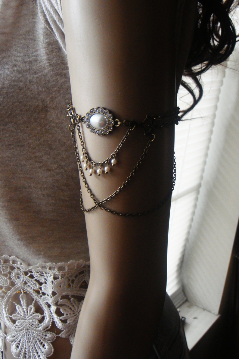 Chain Armlet Shoulder Armor Chain Shoulder Jewelry Shoulder | Etsy