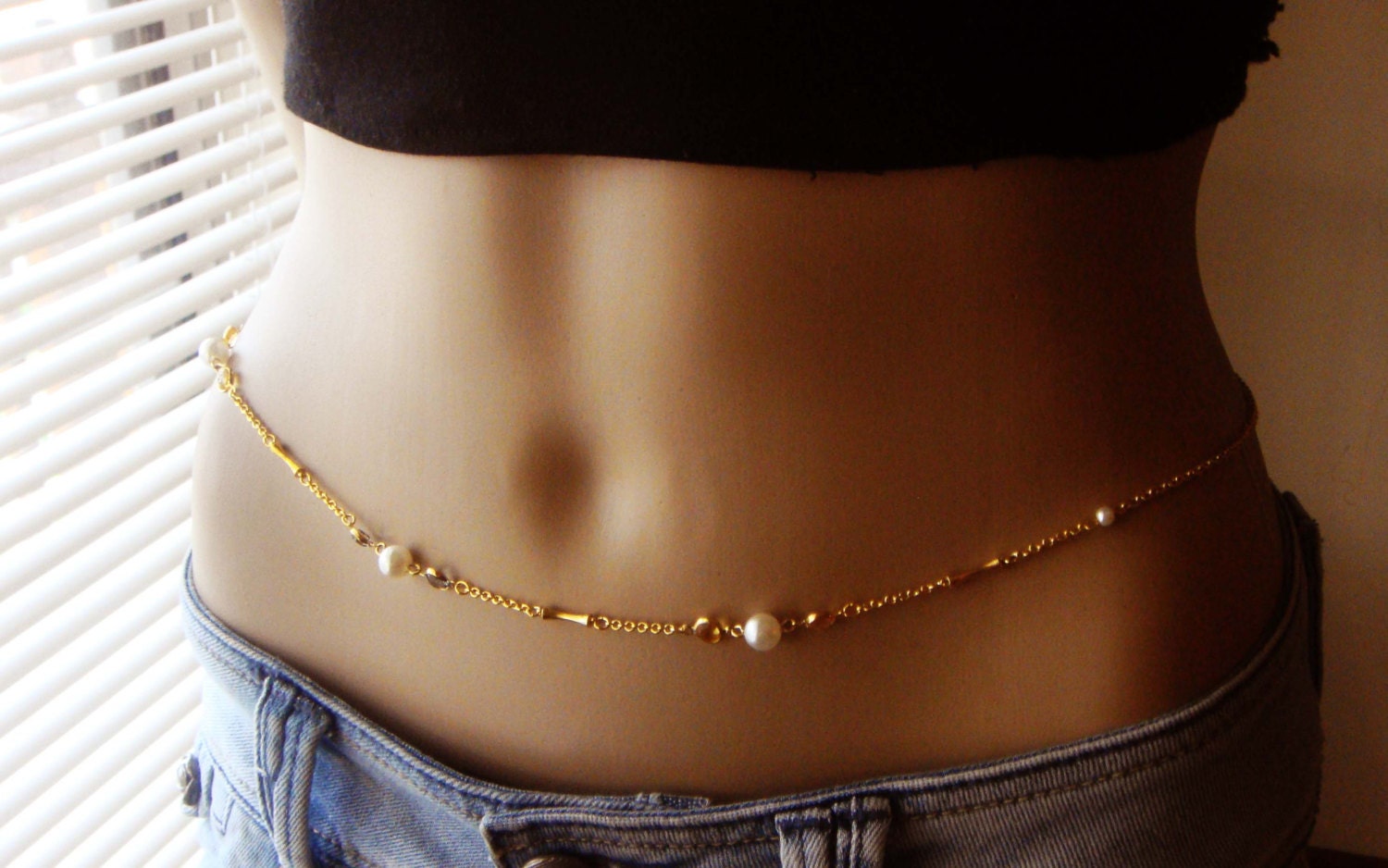 Belly bracelet chain deals