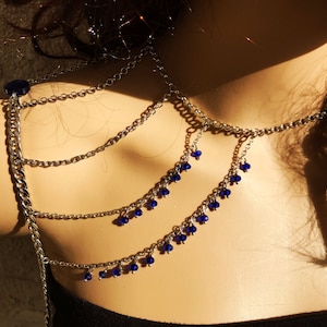 Shoulder armor, chain shoulder jewelry,Shoulder Piece,Shoulder chain.