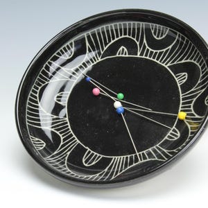 Magnetic pin bowl - Black & White - Multiple Designs