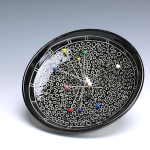 Cuenco magnético para alfileres - Blanco y negro - Varios diseños