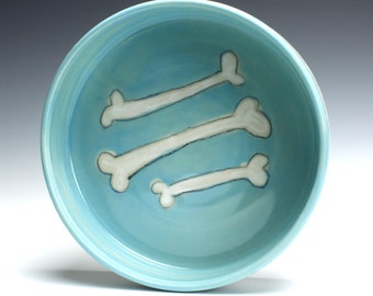 Medium Pet Dish - with Bones