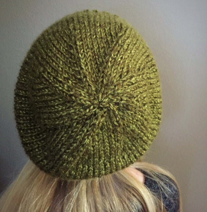 Perfect Slouch Hat Knitting Pattern, Baby, Toddler, Child, Adult Knitted Beanie hat pattern, Hipster Hat pattern, Slouchy Knit hat pattern image 9