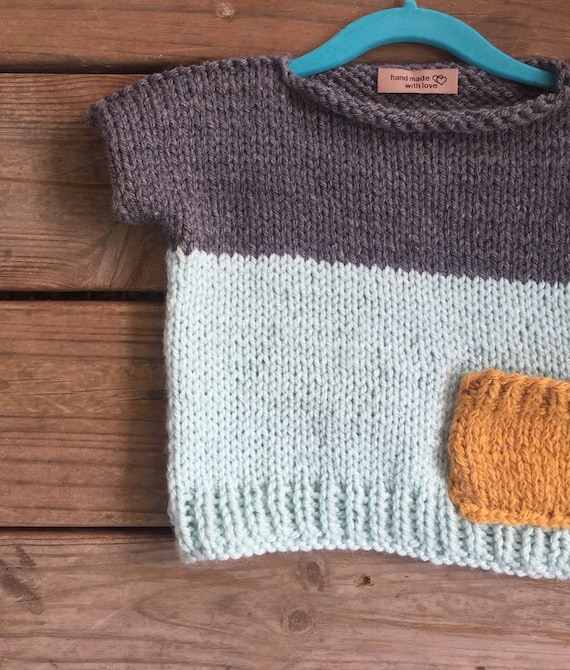 Easy Kids Knit Pop Top Knitted Pattern Beginner Knitting Pattern Modern Baby Knitting Pattern Kids Sweater Knit Pattern Bulky Knit Easy Kids Knit Pop Top Knitted Pattern Beginner Knitting Pattern Modern Baby Knitting Pattern Kids Sweater Knit Pattern Bulky Knit