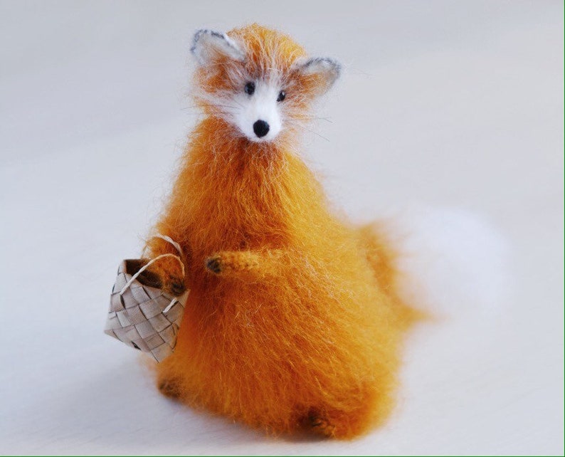 stuffed fox doll