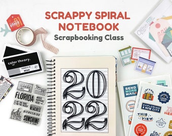 Scrappy Spiral Notebook Class