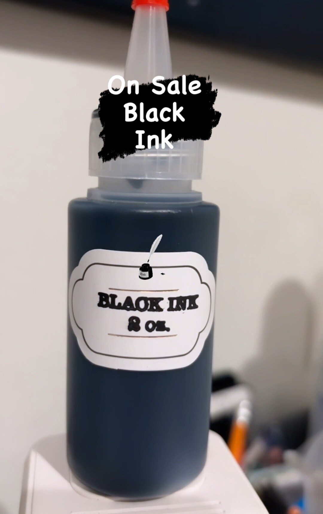 Refill Ink for Stamp Pads. Waterbased Ink for Sale. Refill Ink Pads