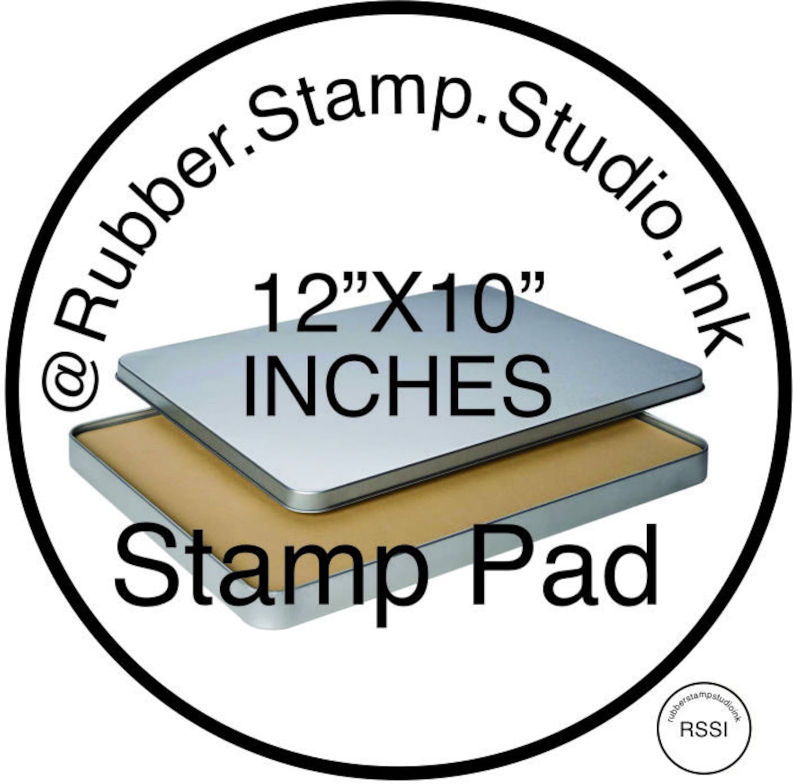 Oversized Extra Large Stamp Pad Size 91/2 X Etsy