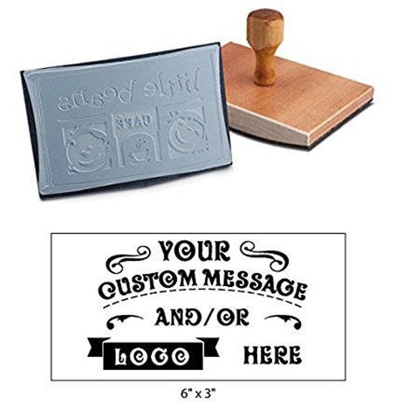 Rocker Rubber stamp roller mounts custom rubber stamps. Etsy