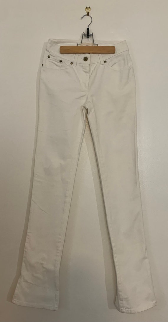 Valentino White Jeans, Size 2