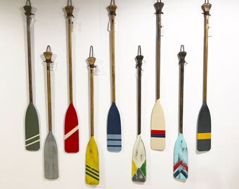 Pair of Canoe paddles, Canoe paddles boats, birthday gift - house warming gift, Christmas Gift , wedding gift, home decor