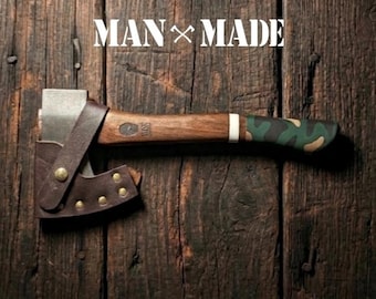 Hunter Hatchet Axe-Made in the USA- Forged - Hand Crafted Gifts