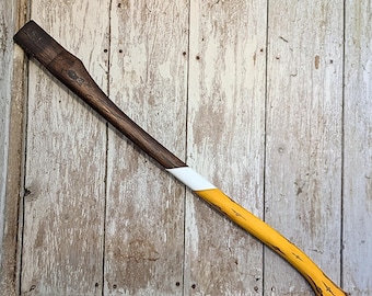 Premium 36" Felling Axe Handle Hand Finished American Hickory -Champ edition- Replacement Handle.