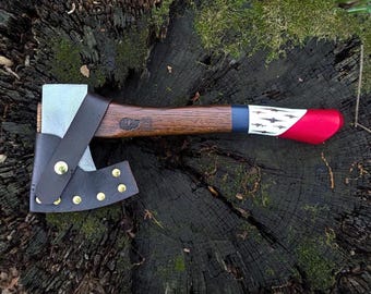 Hatchet Axe American Made - Hatchet -Christmas Gift- Fathers Gift-Groomsmen and Husband Gift, Wedding Gift, Mans Gift, Quality Axes