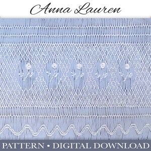 Anna Lauren Smocking Plate / Digital Pattern