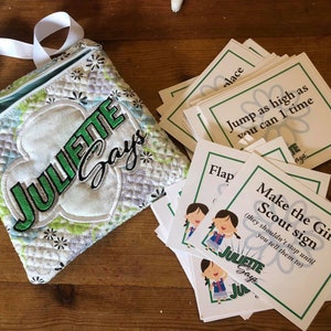 Girl Scouts Game: &quot;Juliette Says&quot;  / Digital Download