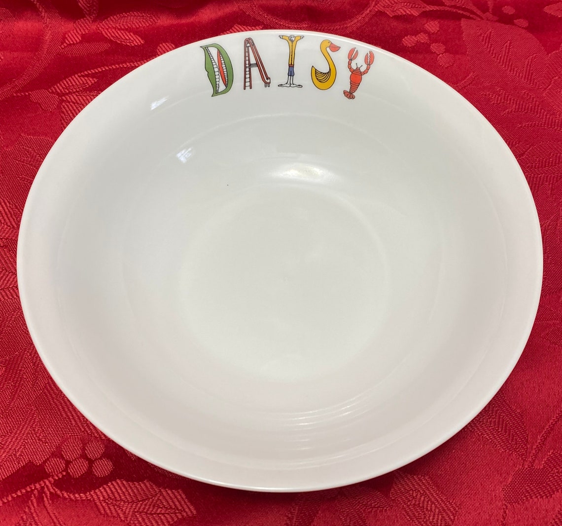 Personalized Three Piece Dinnerware Set - Etsy