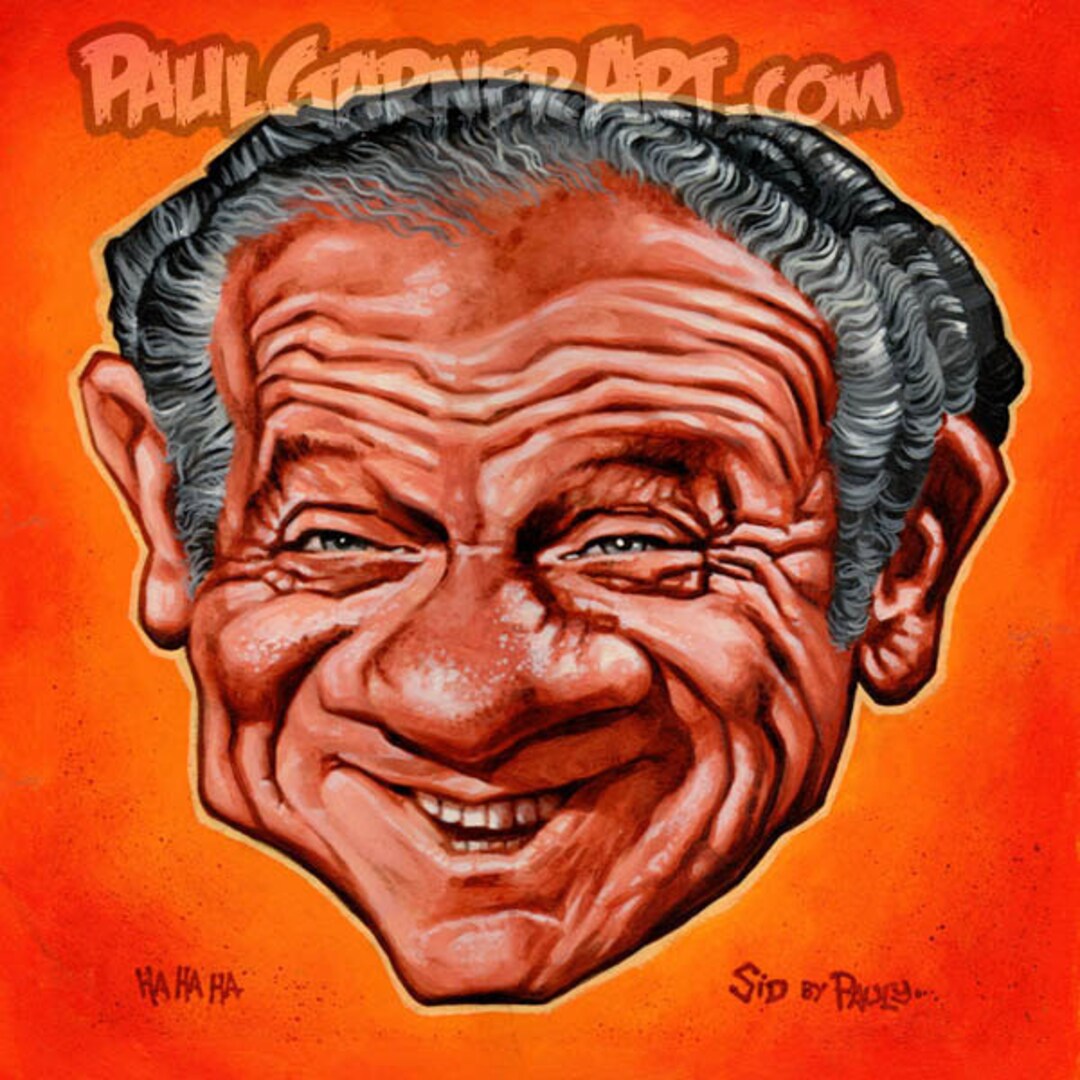 Sid James 12 X 12 Signed Art Print - Etsy