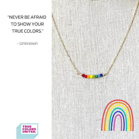 Rainbow Necklace: Pride