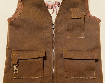 Brown Explorer Vest