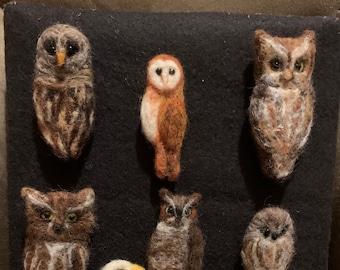 Owl and Large bird Pins