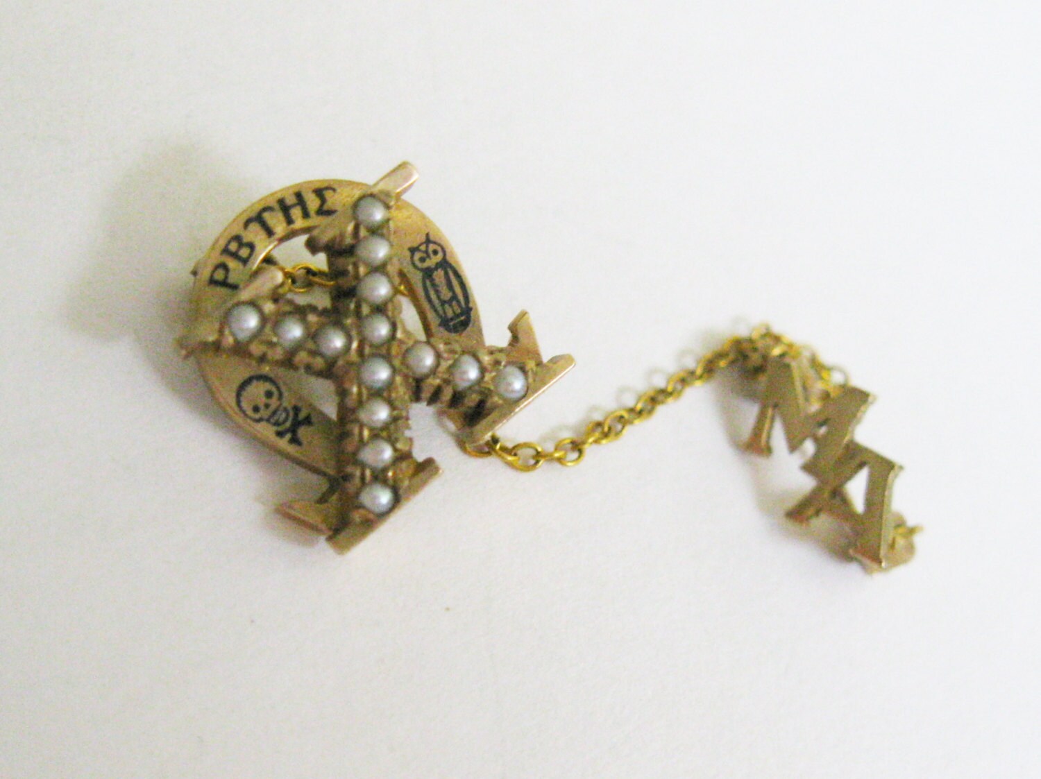 Chi Omega Sorority Sister Pin Vintage 1950's College Etsy