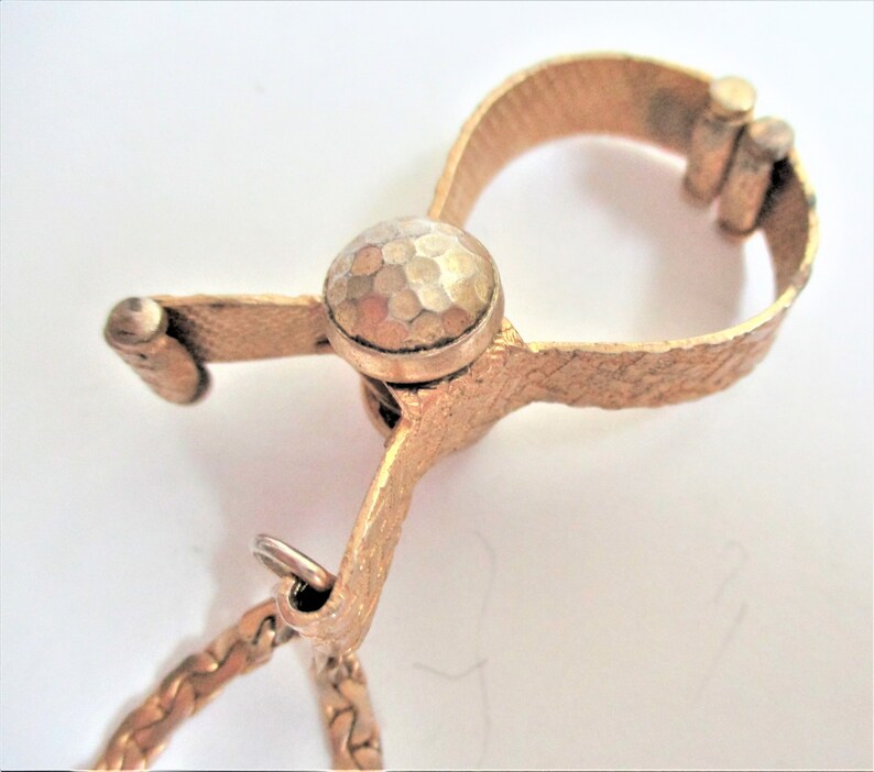 Gold Purse Clip Glove or Scarf Clip Vintage Mid Century Etsy