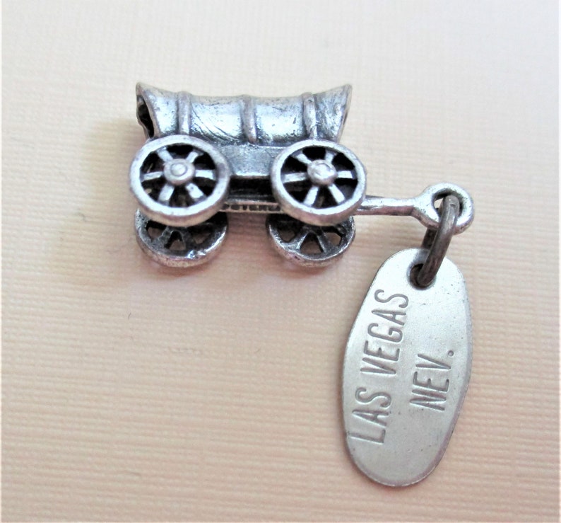 Sterling Silver Las Vegas Charm