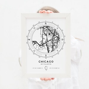 Custom Street Map, Personalized Map, Art, Custom Housewarming Gift, New Home Gift, Custom Map Art, Gift for Friend, Unique Home Gift