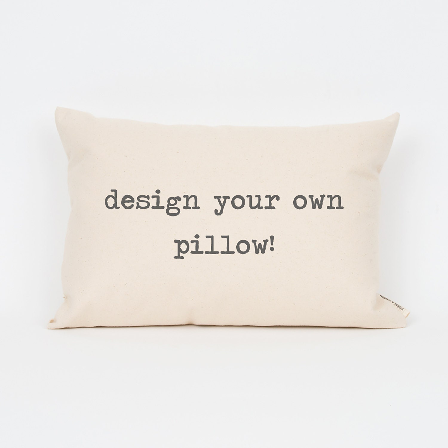 Custom Quote Pillow Personalized Lumbar Pillow Gift for Etsy