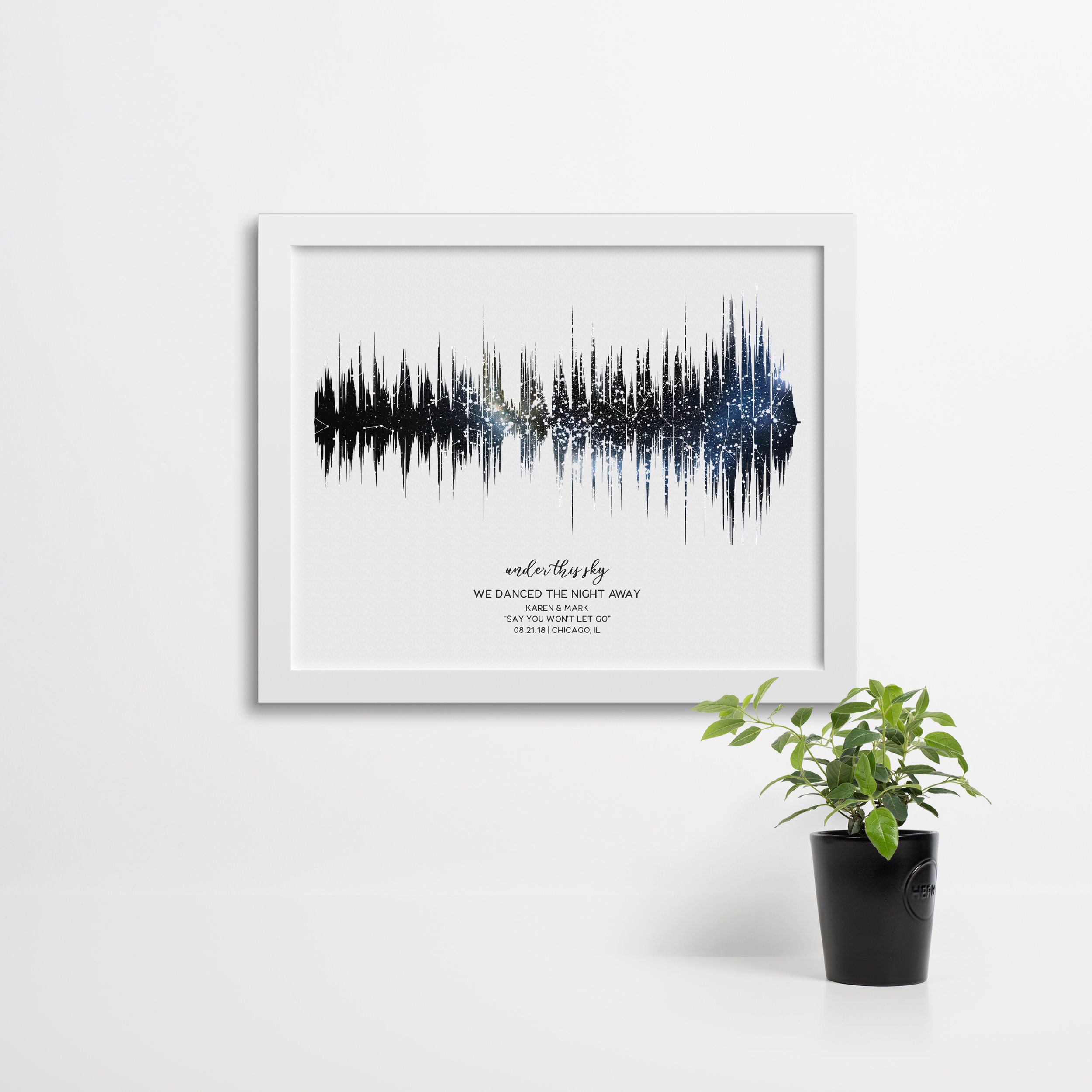 Artblox Soundwave Art Custom Gifts - Any Recording or Song On
