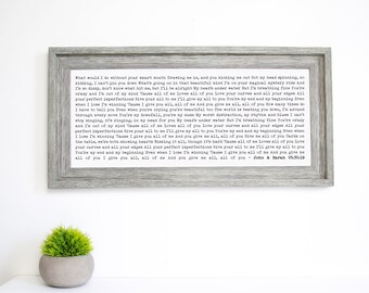 Promised Land Vintage Heart Song Lyric Quote Print