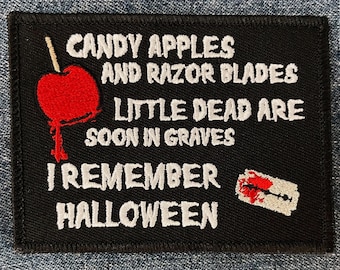 I Remember Halloween patch