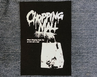Chopping Mall canvas patch