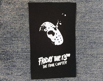 Friday The 13th: The Final Chapter canvas patch